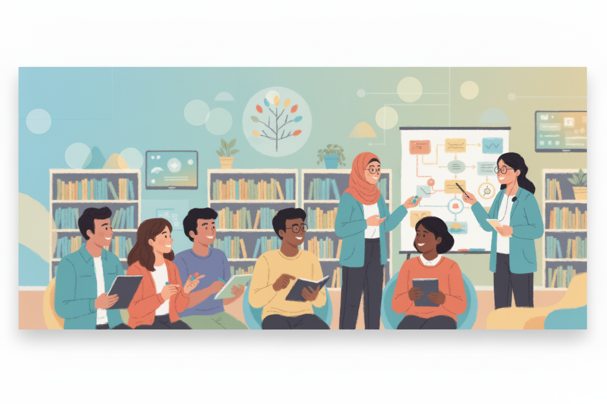 Abstrakte Lernumgebung